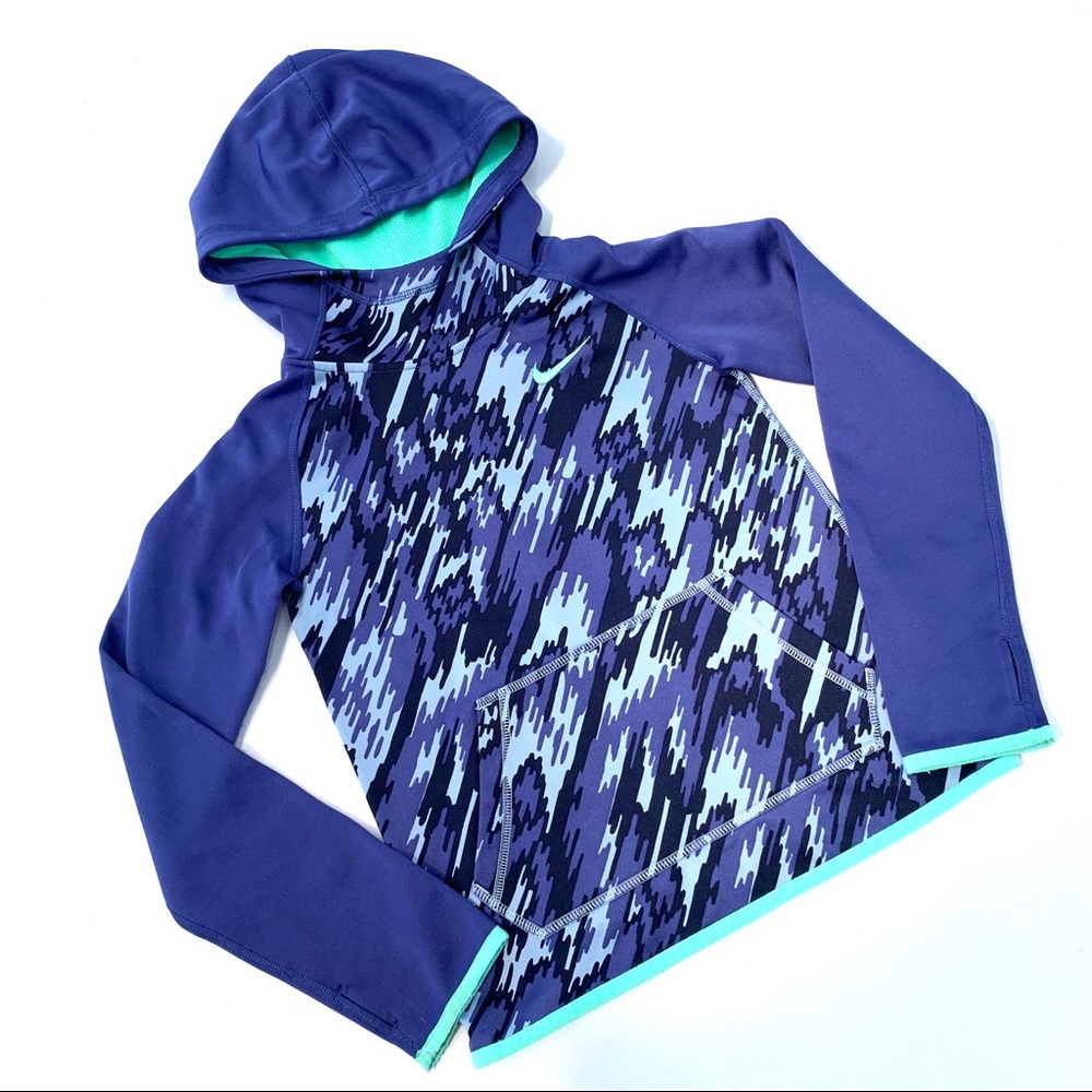 NIKE girls hooded sweatshirt small